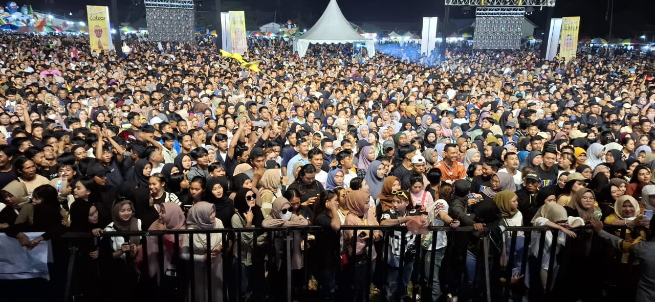 Polsek Toili Amankan Konser Musik NDX A.K.A.