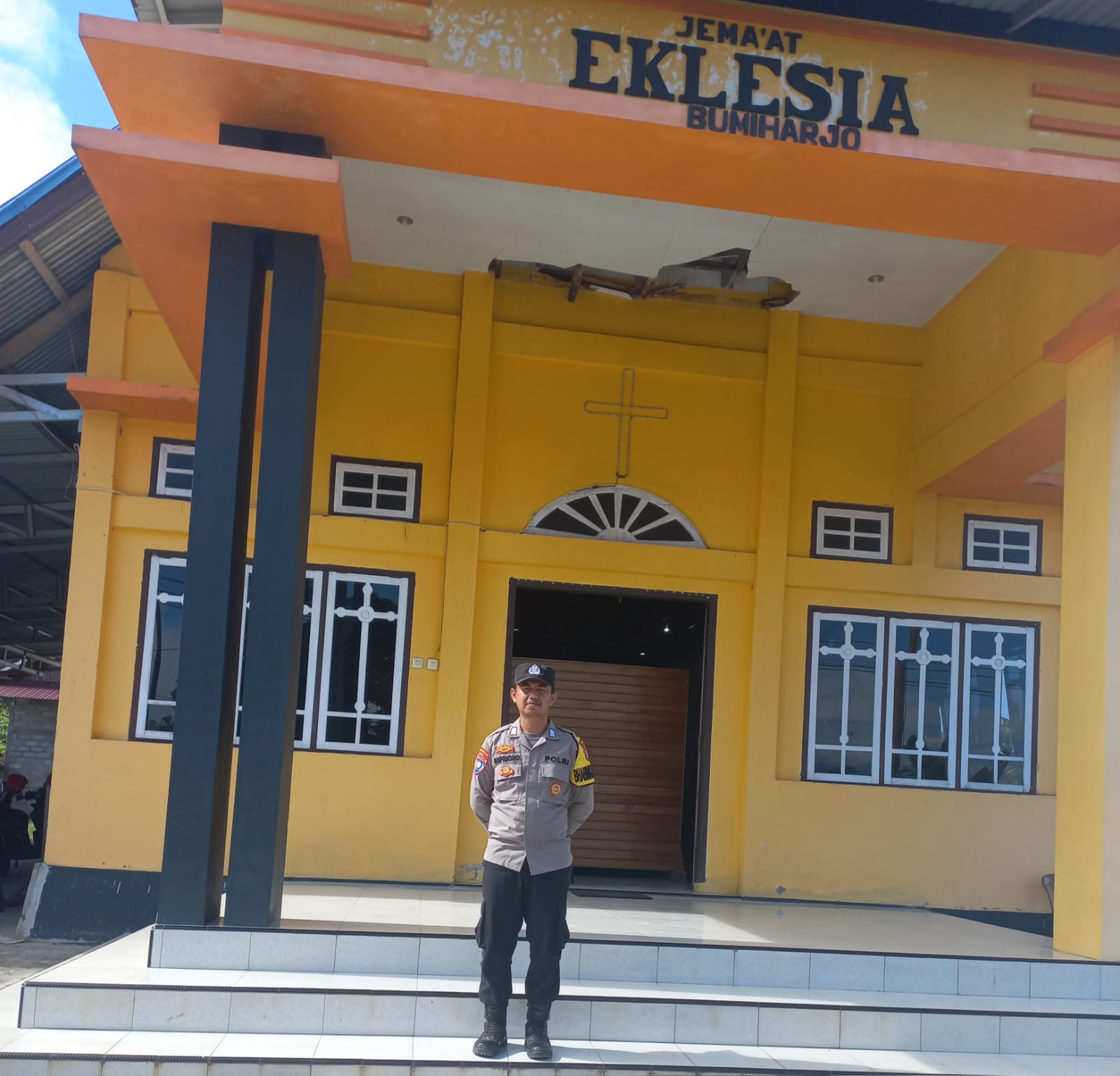Polisi Jaga Ketat Ibadah Kenaikan Yesus Kristus di Banggai