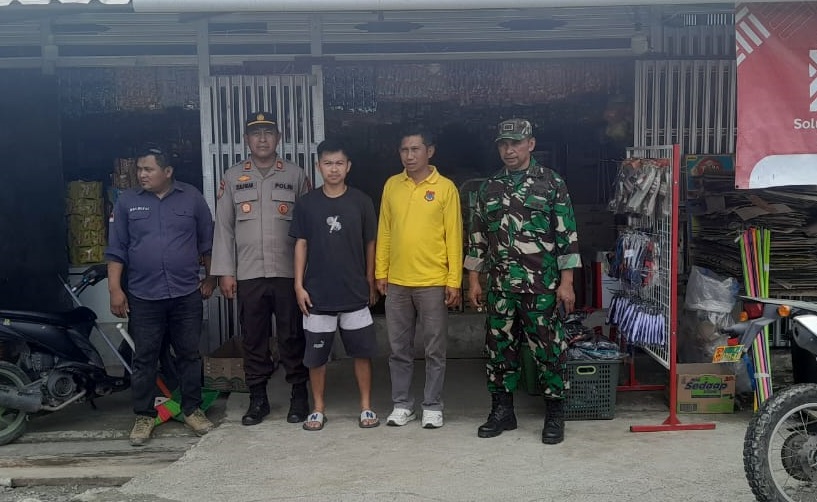 Polsek Kintom dan Forkopimcam Cek dan Monitoring Ketersediaan Beras