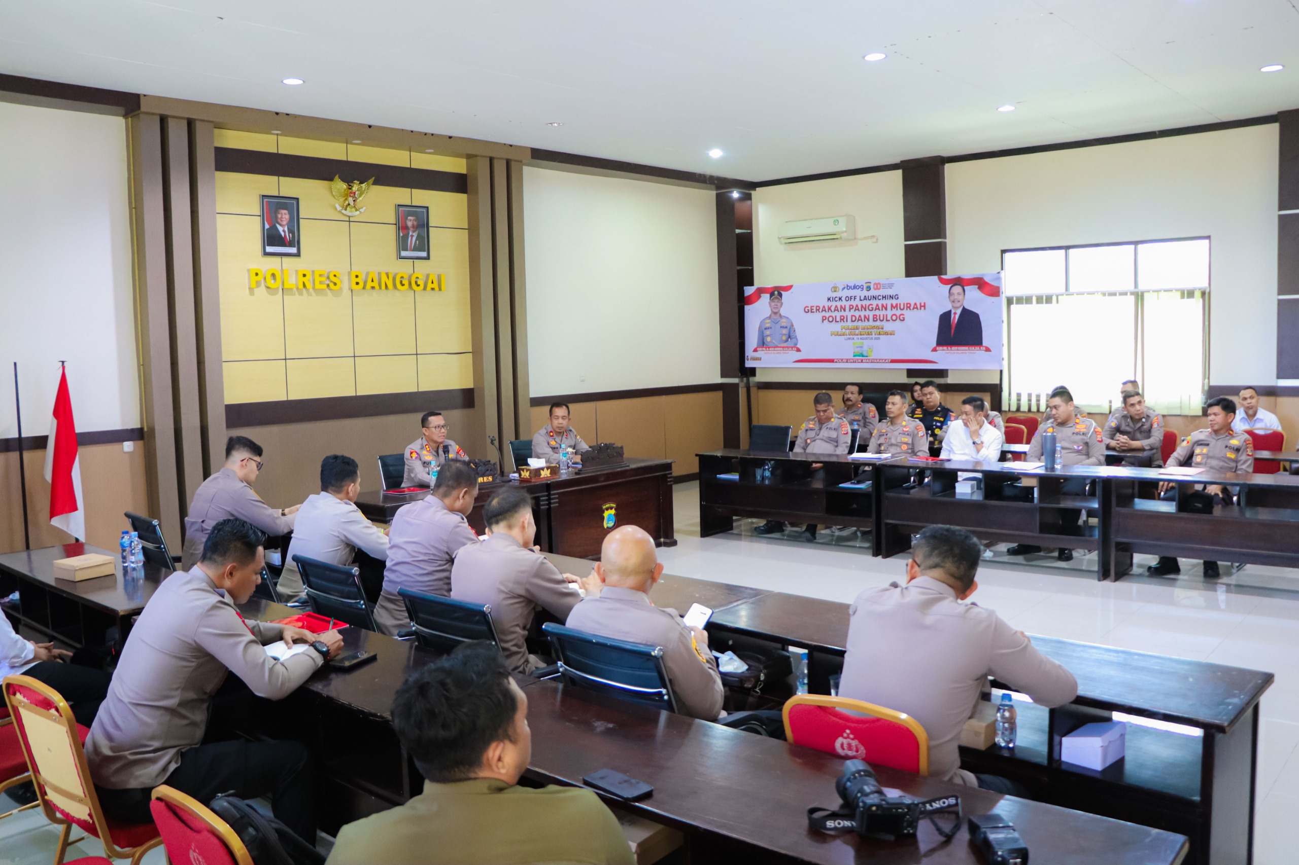 Pimpin GO Bulanan, Kapolres Banggai Sampaikan Sejumlah Atensi