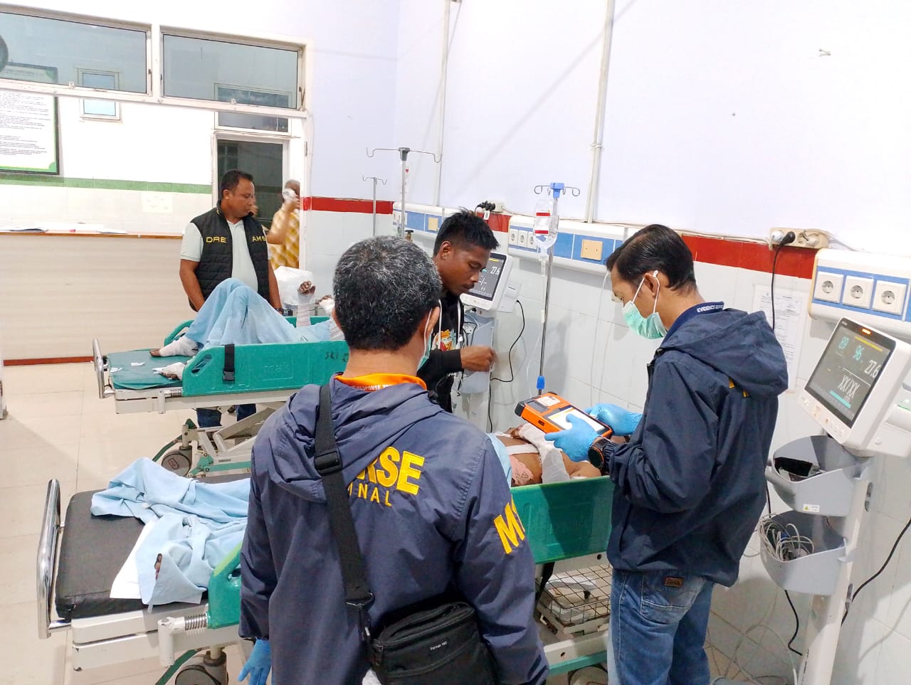 Polisi Identifikasi Korban Kebakaran Kapal KM. Maryam Indah di Luwuk