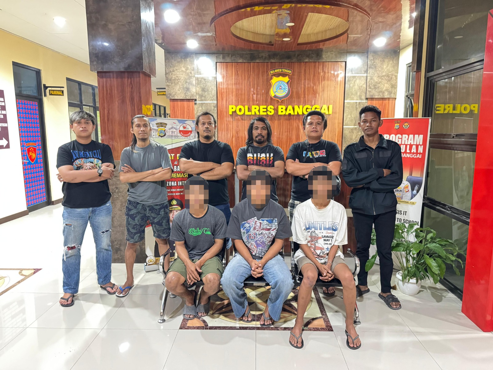 Diduga Keroyok Pelajar di Luwuk, Polres Banggai Amankan 3 Pelaku, 7 Masih Dicari