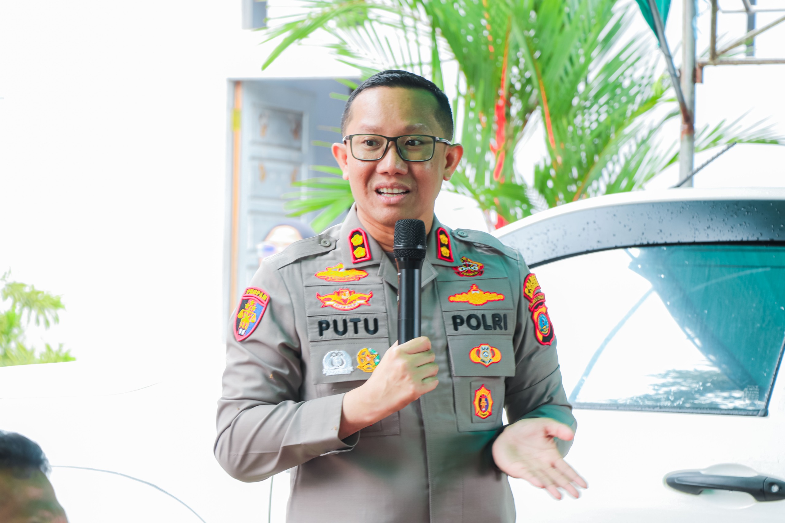 Kapolres Banggai Ajak Masyarakat Manfaatkan Call Center 110 Polri