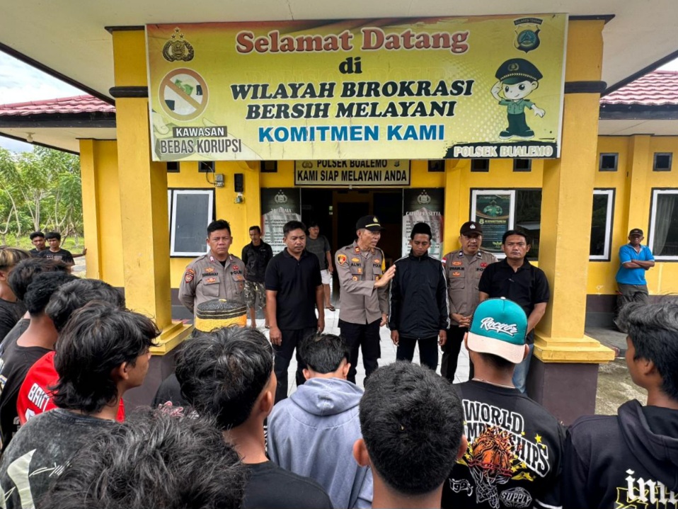 Polsek Bualemo Mediasi Perkelahian Antar Kelompok Saat Perayaan Idulfitri 1447 H