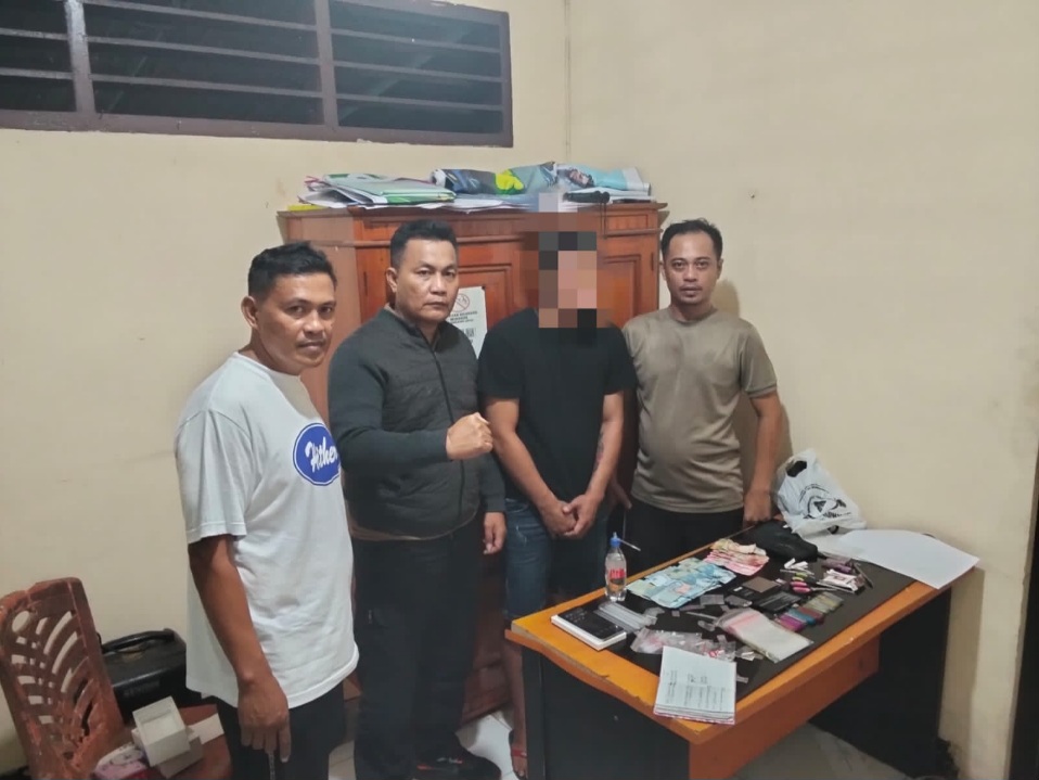 Polsek Bunta Berhasil Ringkus Pengedar Sabu, Turut Sita Uang Diduga Hasil Transaksi
