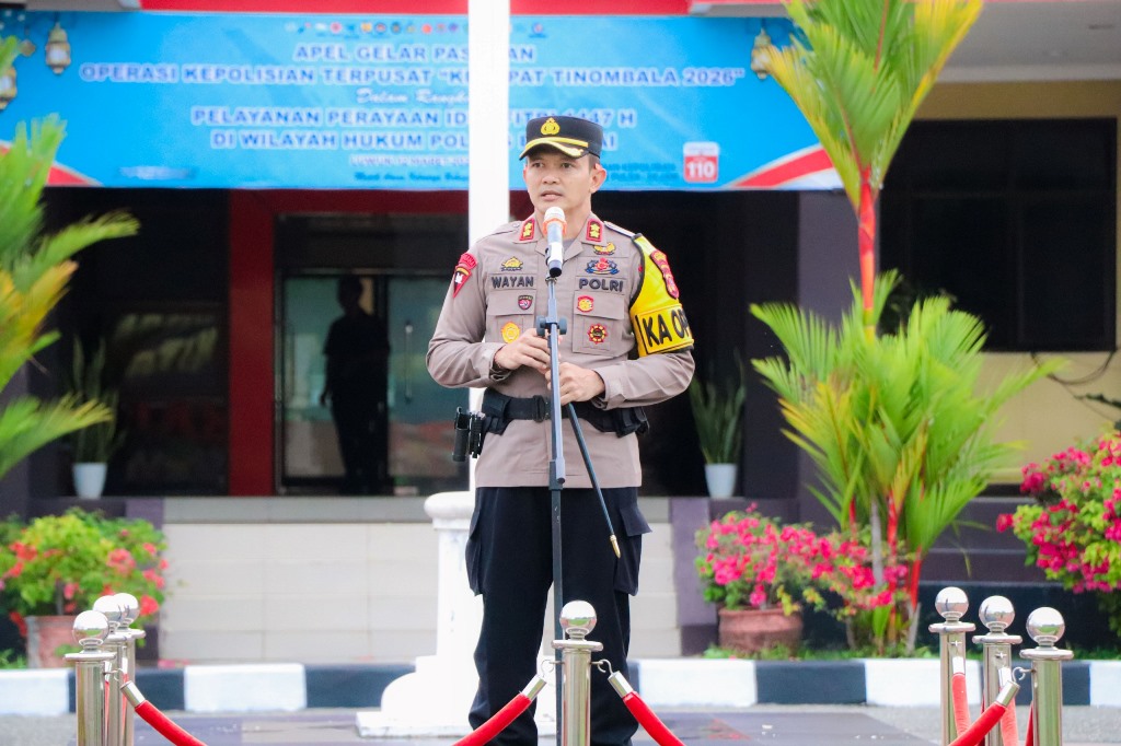 Kapolres Banggai Apresiasi Masyarakat Tertib Lalu Lintas Selama Perayaan Lebaran 2026