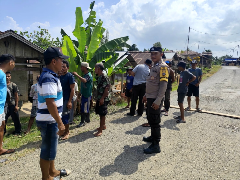 Pemotor di Balantak, Banggai Tabrak Bocah Pejalan Kaki, Polisi Turun TKP