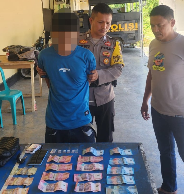 Awalnya Dilaporkan KDRT, Ternyata Pria di Bunta, Banggai Pengedar Sabu, Diamankan Polisi