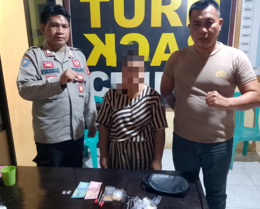 Simpan Sabu di Pakaian Dalam, Wanita Ini Diringkus Polsek Bunta