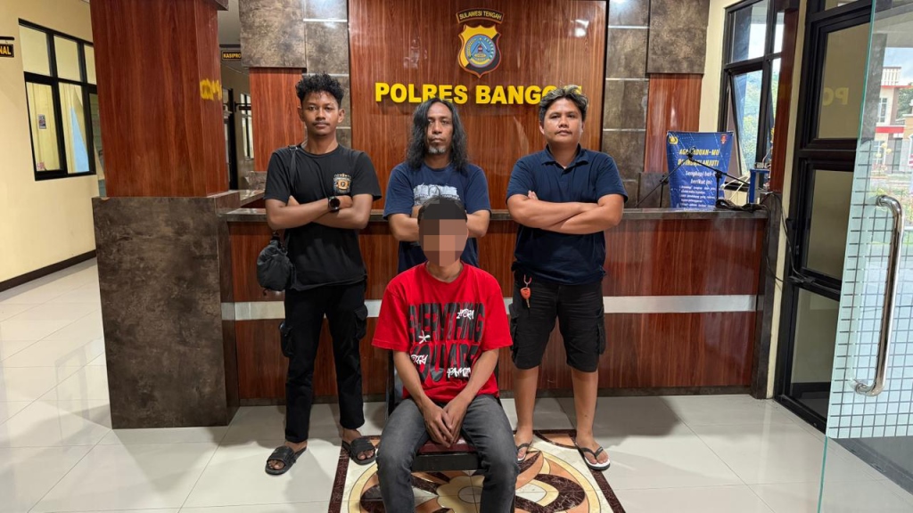 Polisi Amankan Remaja di Luwuk Aniaya Pacar karena Tak Terima Dituduh Selingkuh