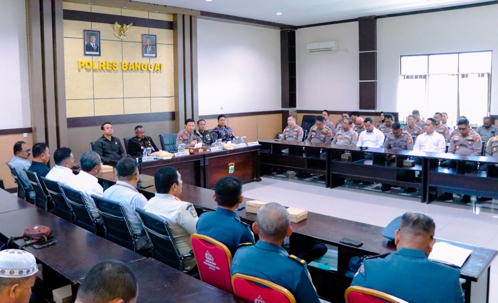 Polres Banggai Perkuat Sinergi Lintas Sektor Jelang May Day 2026