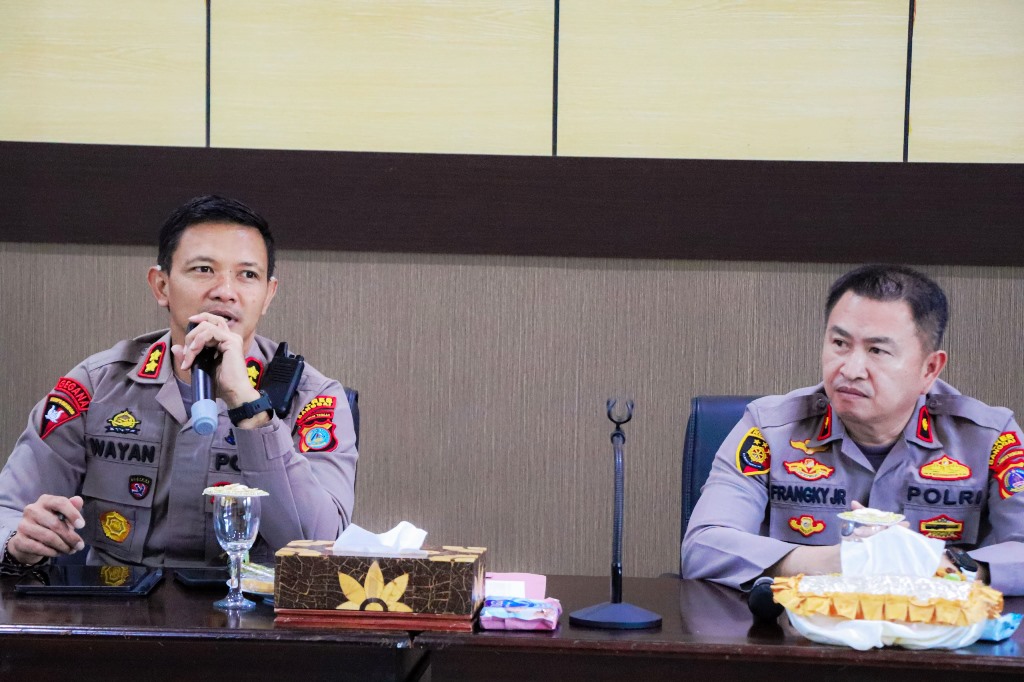 Kapolres Banggai Pimpin Gelar Operasional (GO) dan Anev Bulanan