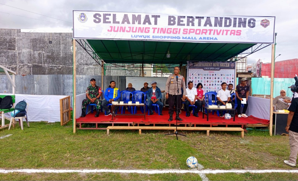 Polres Banggai Gelar Mini Soccer Kelompok Usia Dini, Wujudkan Mimpi Lahirnya Bintang Sepakbola