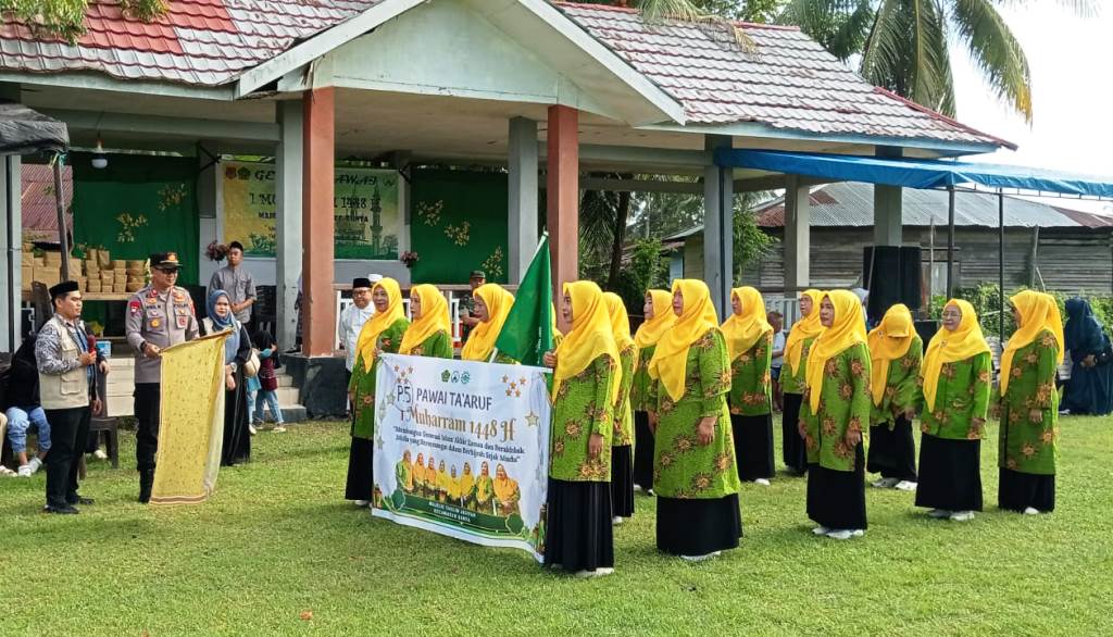 Polsek Bunta Amankan Lomba Pawai 1 Muharram 1448 H