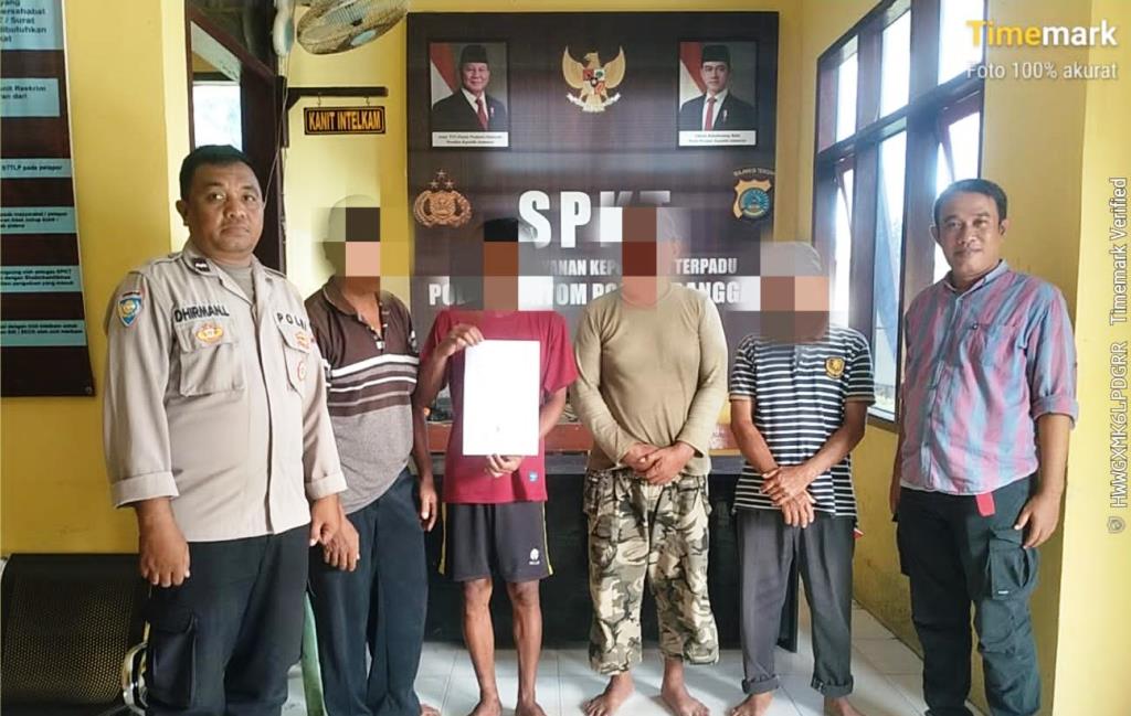 Polsek Kintom Redam Konflik Bapak-Anak, Selesaikan Perselisihan Lewat Jalur Kekeluargaan
