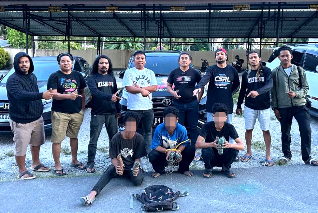 Polres Banggai Amankan Komplotan Pelaku Pencurian Kabel RTH Teluk Lalong Luwuk