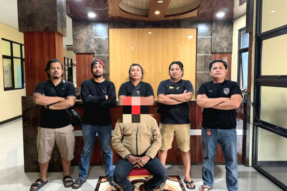 Tarik Paksa Motor Konsumen Dijalan, Polresta Banggai Amankan Debcolector