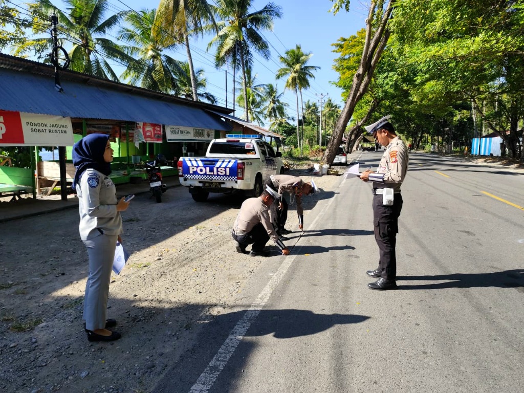 Bocah 7 Tahun Meninggal Dunia dalam Kecelakaan di Luwuk Selatan, Polisi Lakukan Penanganan dan Olah TKP