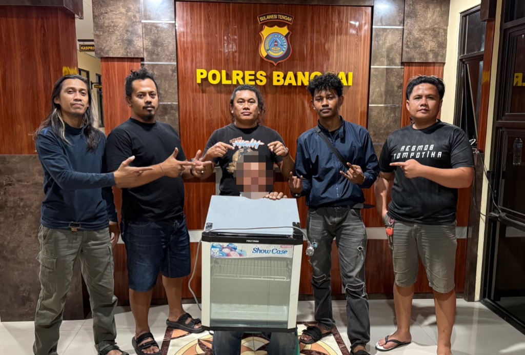 URC Polresta Banggai Ringkus Terduga Pencurian Kos-kosan BTN Nusagriya