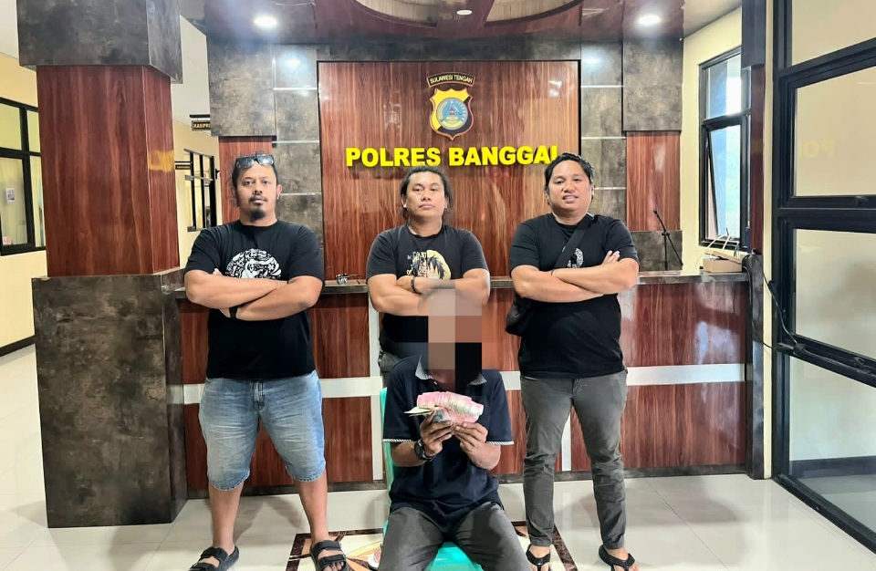 URC Polresta Banggai Kembali Meringkus AM, Residivis Pencurian yang Meresahkan Masyarakat