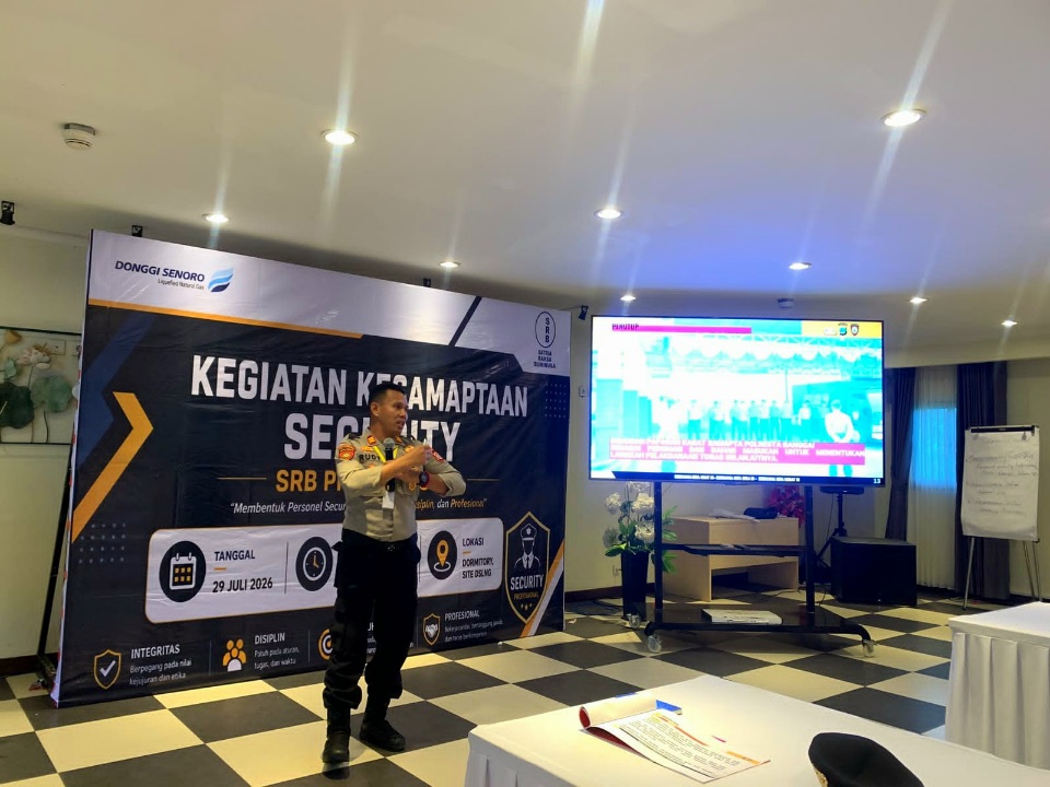 Polresta Banggai dan Security SRB DSLNG Perkuat Sinergi Pengamanan Objek Vital Nasional