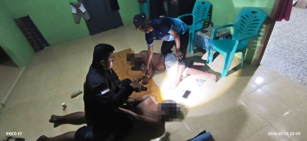 Pengerebekan di Desa Tomeang, Polsek Nuhon Amankan 29 Paket Sabu