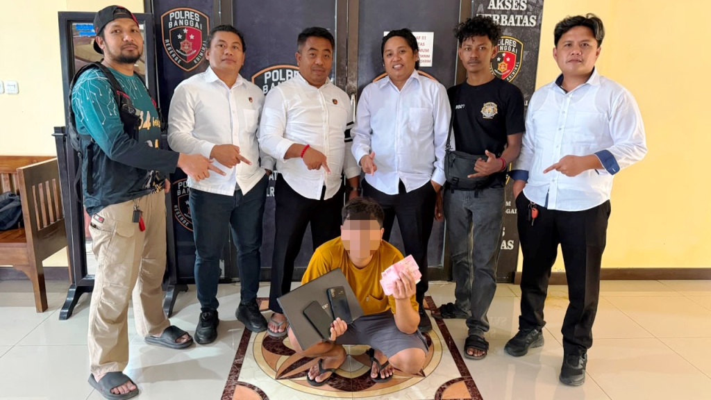 Aksi Cepat Polresta Banggai! Pria Asal Bekasi Pelaku Penipuan Berkedok Transfer di BRILink Ditangkap