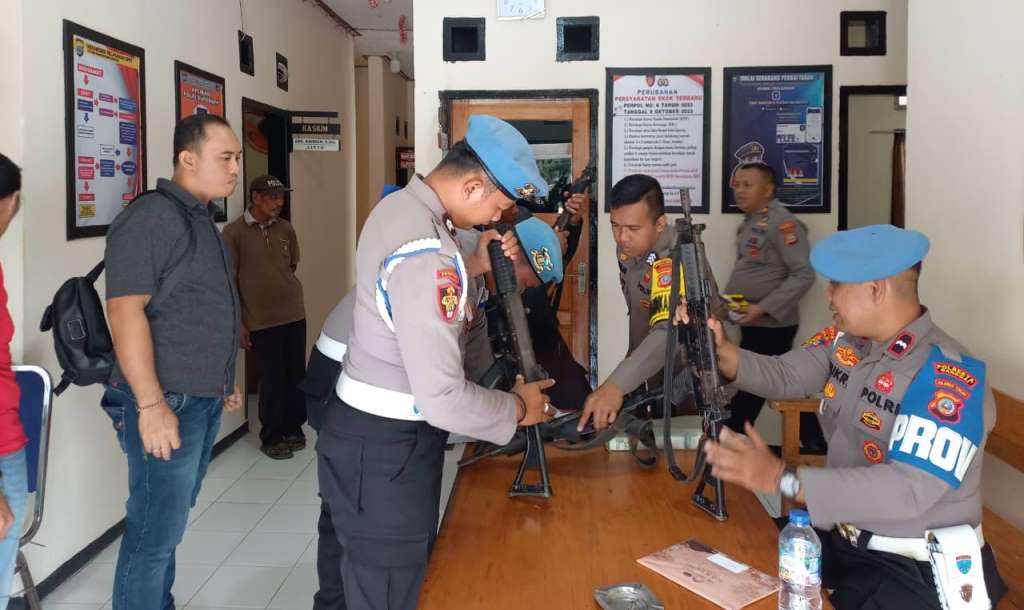 Propam Polresta Banggai Gelar Gaktibplin di Polsek Jajaran, Tekankan Disiplin dan Pelayanan Prima