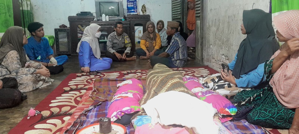 Diduga Epilepsi Kambuh, Remaja Ditemukan Tewas di Sungai Hek, Polsek Nuhon ke TKP