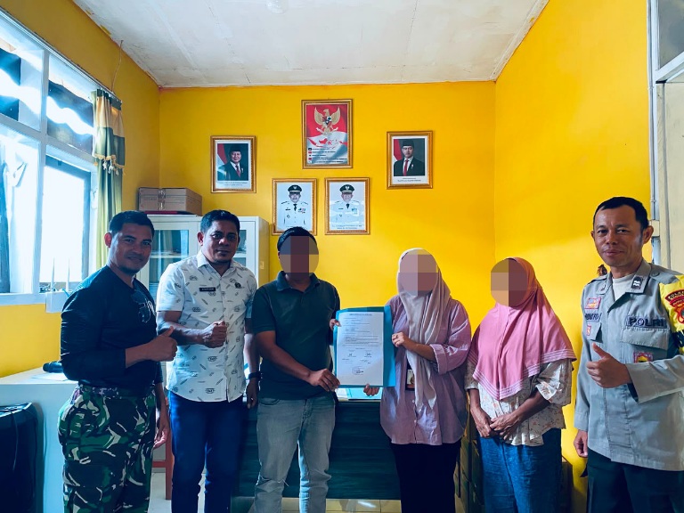 Bhabinkamtibmas Polsek Kintom Mediasi Sengketa Jual Beli Playstation