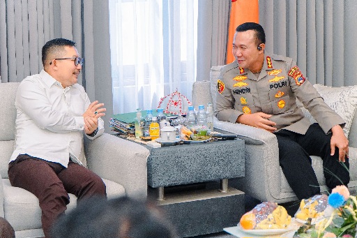 Bangun Kolaborasi Demi Kamtibmas, Kapolresta Kombes Hendri Sambangi Bupati Banggai