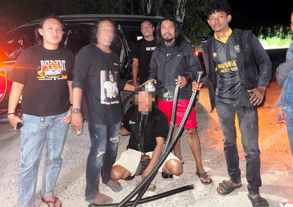 Curi Kabel Berkali-kali, Pria Asal Nambo Diamankan Polresta Banggai