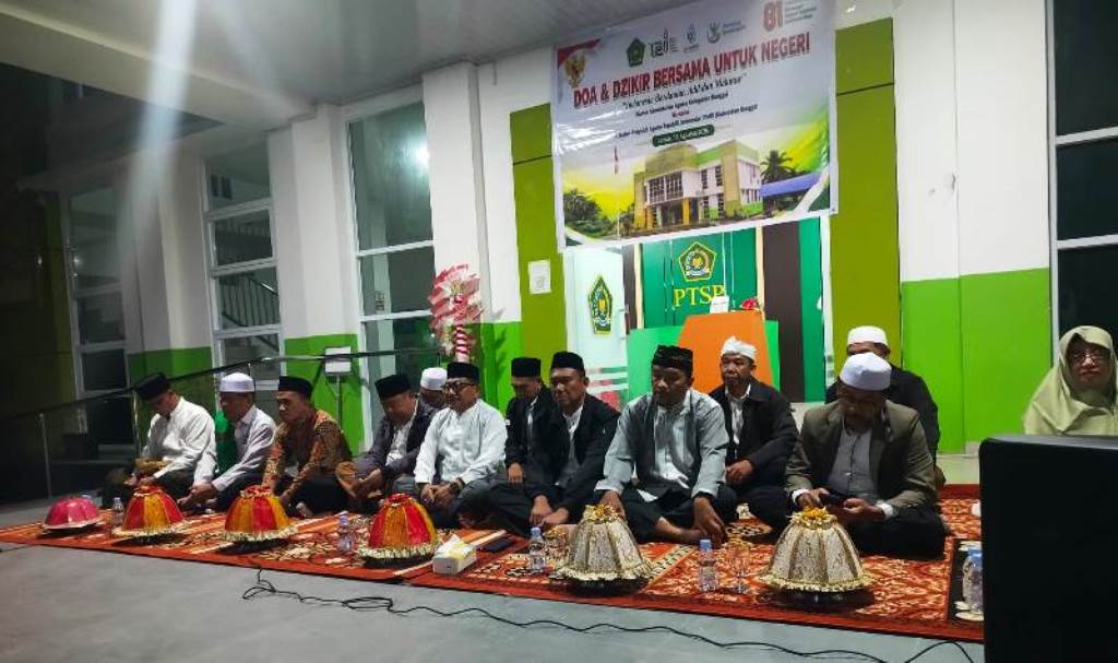 Hadiri Zikir dan Doa Kebangsaan, Kasat Binmas Polresta Banggai Tekankan Pentingnya Sinergi Jaga Daerah